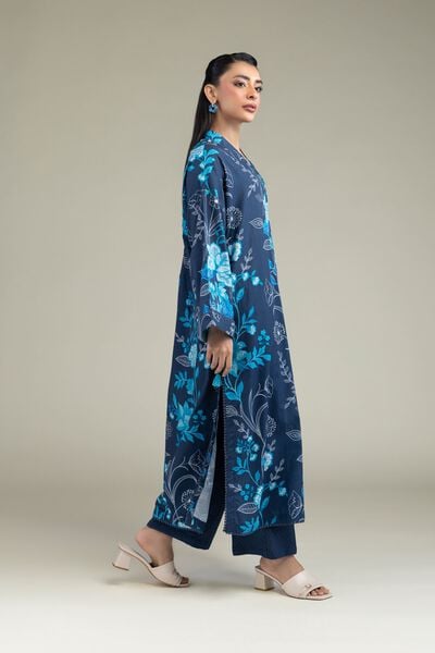 Printed | Cotton Dobby | Solid Cotton Pants | AED 130.00
