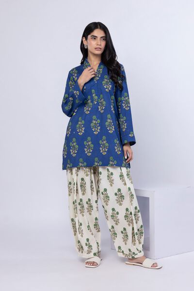 Printed | Ripple Crinkle | Kurta | AED 100.00