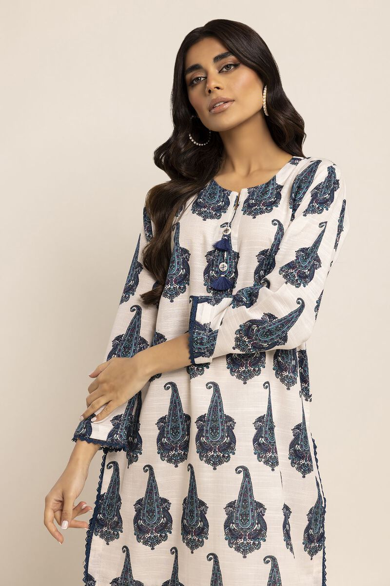 Light Khaddar | Printed | Fabrics 2 Piece | Top Bottoms | null