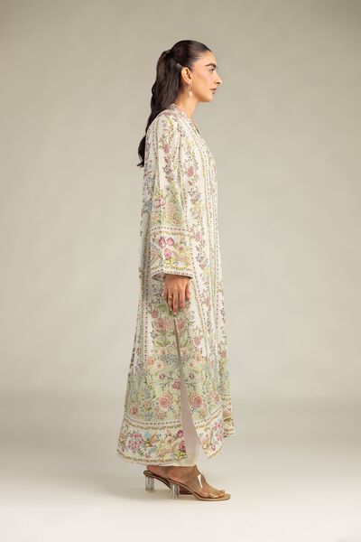 Printed | Raw Silk | Raw Silk Pants | AED 150.00