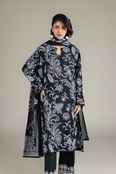 Embroidered | Lawn | Floral Kurta 3-piece | AED 280.00