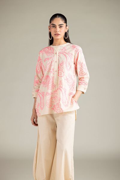 Textured Cotton | Shirt | AED 78.00