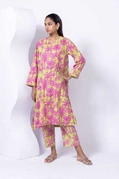 Printed | Cambric | Kurta | AED 40.00