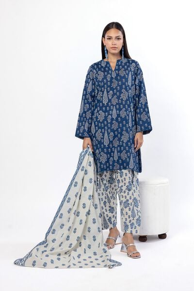 Printed |Khaddar | Fabrics 3 Piece | AED 120.00