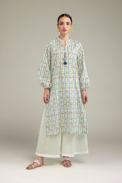 Printed | Cambric | Solid Spring Pants | AED 80.00