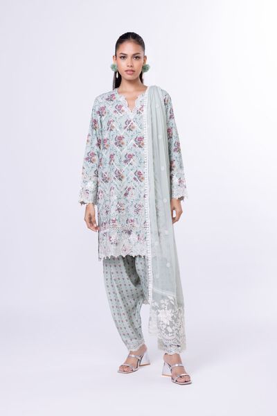 Embroidered | Viscose Oak Silk | Kurta | AED 96.00