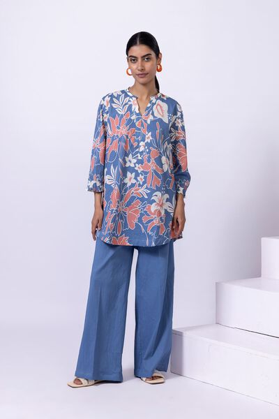 Printed | Ripple Crinkle | Kurta | AED 70.00