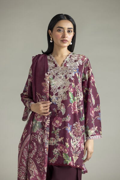 Embroidered | Mesuri | Mesuri Tailored Set | AED 280.00