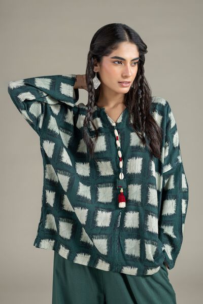 Printed | Viscose Crinkle | Blouse | AED 36.00