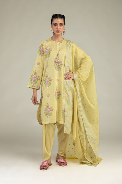 Printed | Cambric | Solid Cambric Shalwar | AED 130.00