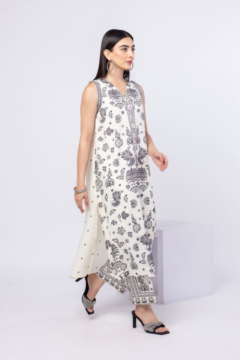 Printed | Thai Silk | Kurta | AED 54.00