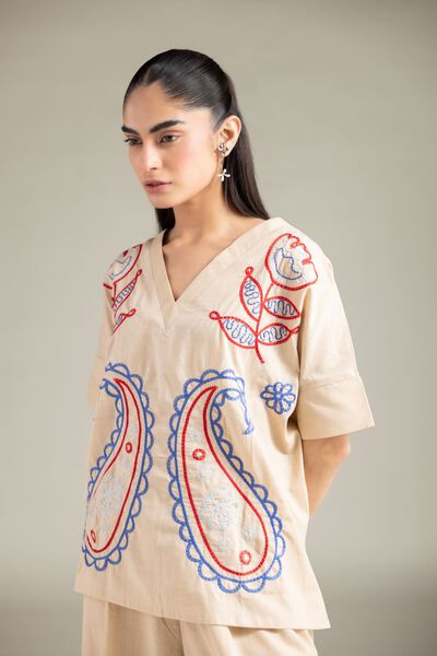 Textured Cotton | Shirt | AED 60.00