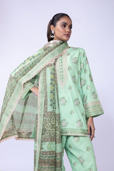 Embroidered | Russian Raw Silk | Kurta | AED 96.00