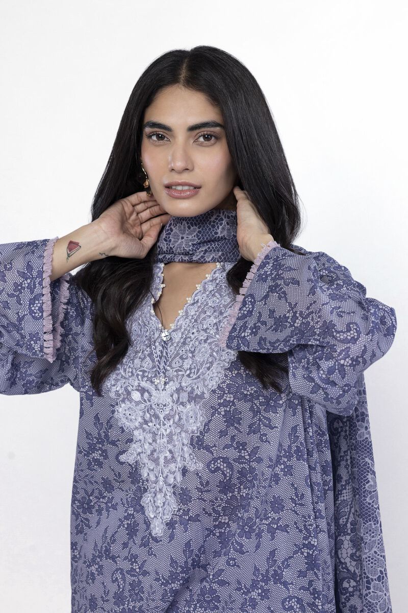 Embroidered | Lawn | Fabrics 3 Piece | null