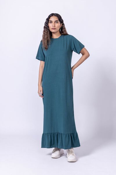 Dyed | Lycra Jersey | Maxi Dress | AED 30.00