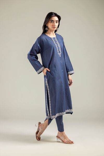 Embroidered | Mesuri | Navy Shalwar | AED 80.00