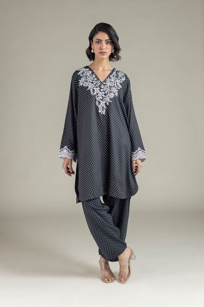 Printed | Marina | Polka Dot Shalwar  | AED 60.00