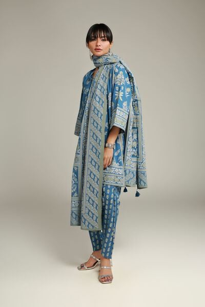 Printed | Cambric | Floral Summer Shalwar | AED 130.00