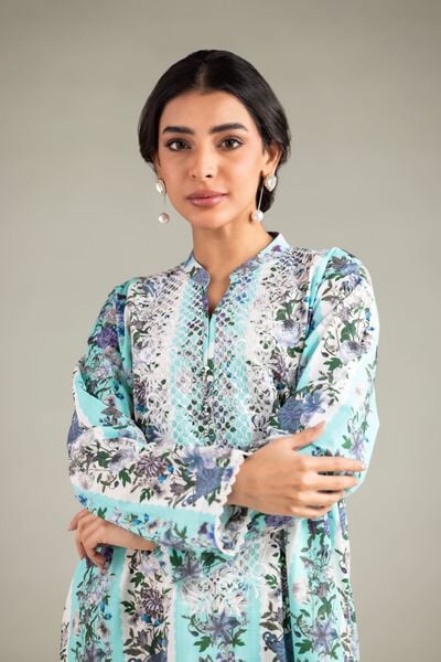 Embroidered | Textured Cotton | Kurta | AED 130.00