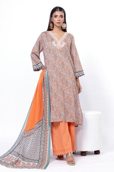 Embroidered | Lawn | Fabrics 3 Piece | AED 80.00