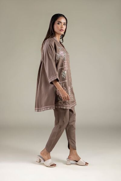 Embroidered | Cotton Dobby | Solid Shalwar | AED 80.00