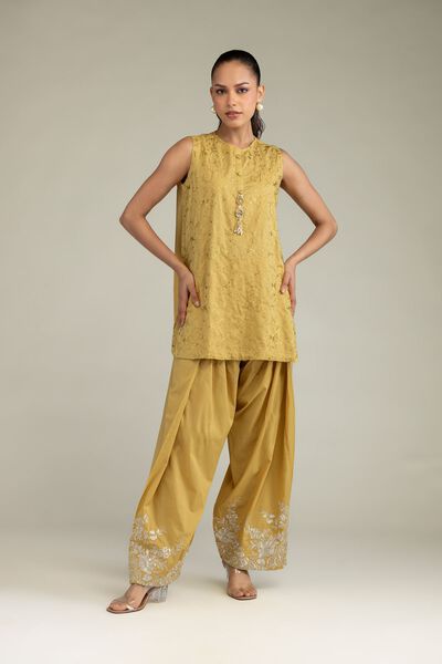 Embroidered | Cambric | Cambric Floral Shalwar  | AED 150.00