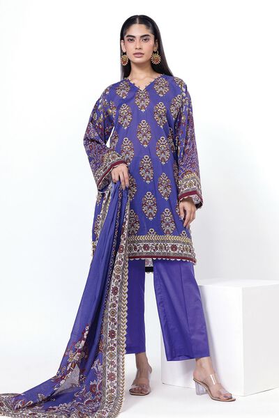 Printed | Lawn | Fabrics 3 Piece | AED 70.00