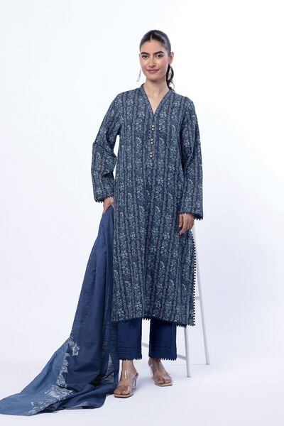 Printed | Light Khaddar | Tailored 3 Piece | AED 180.00