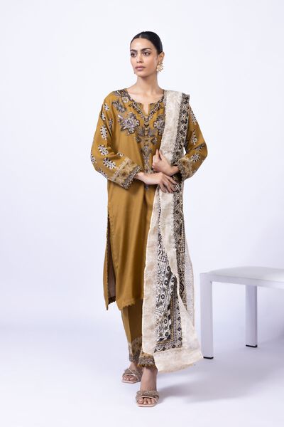 Embroidered | Thai Silk | Pants | AED 36.00
