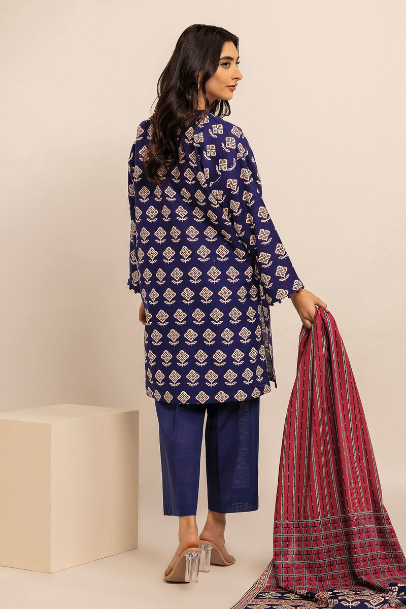 Printed | Light Khaddar | Fabrics 3 Piece | null