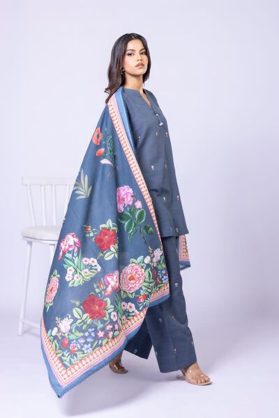 Printed | Textured Cotton | Dupatta | AED 68.00