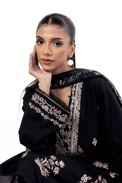 Embroidered | Cambric | Fabrics 3 Piece | AED 200.00