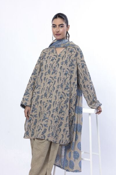 Printed | Light Khaddar | Fabrics 3 Piece | AED 120.00