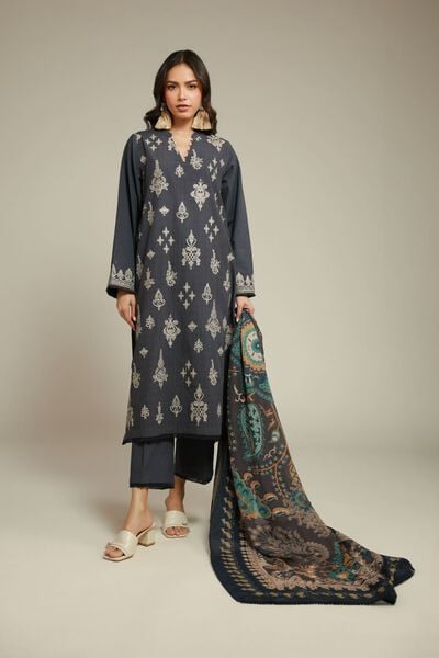 Embroidered | Dobby | Fabrics 3 Piece | AED 230.00
