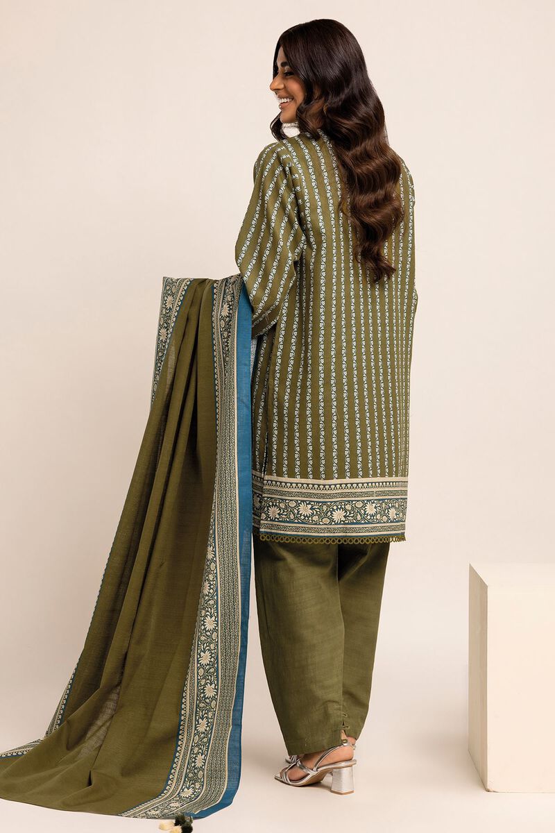 Printed | Light Khaddar | Fabrics 3 Piece | null