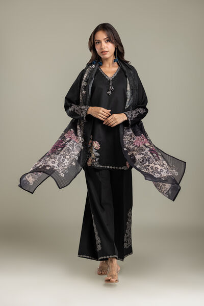 Embroidered | Polyester Silk | Dupatta | AED 130.00