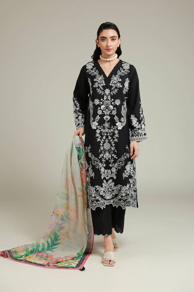 Embroidered | Cambric | Fabrics 3 Piece | AED 230.00