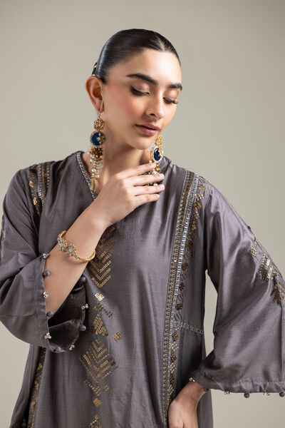 Raw Silk | Kurta | AED 100.00