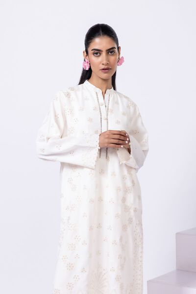 Embroidered | Thai Silk | Kurta | AED 90.00