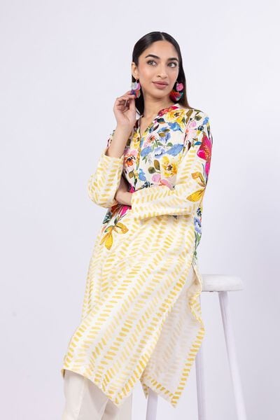 Printed | Viscose Plain Weave | Kurta | AED 100.00