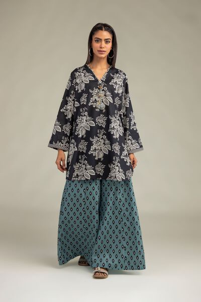 Printed | Cambric | Printed Cambric Pants | AED 130.00