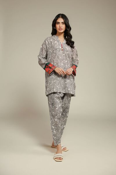 Printed | Textured Cotton | Kurta | AED 100.00