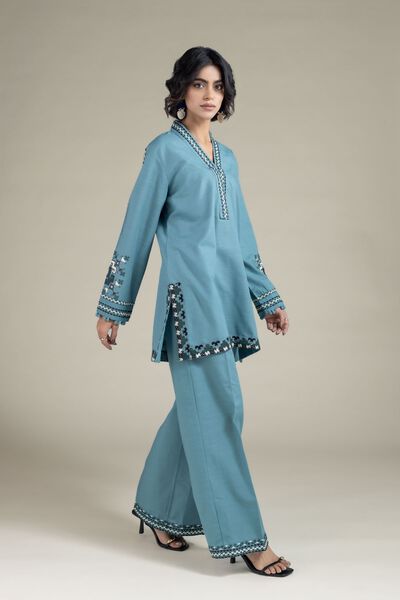 Embroidered | Khaddar | Pants | AED 60.00