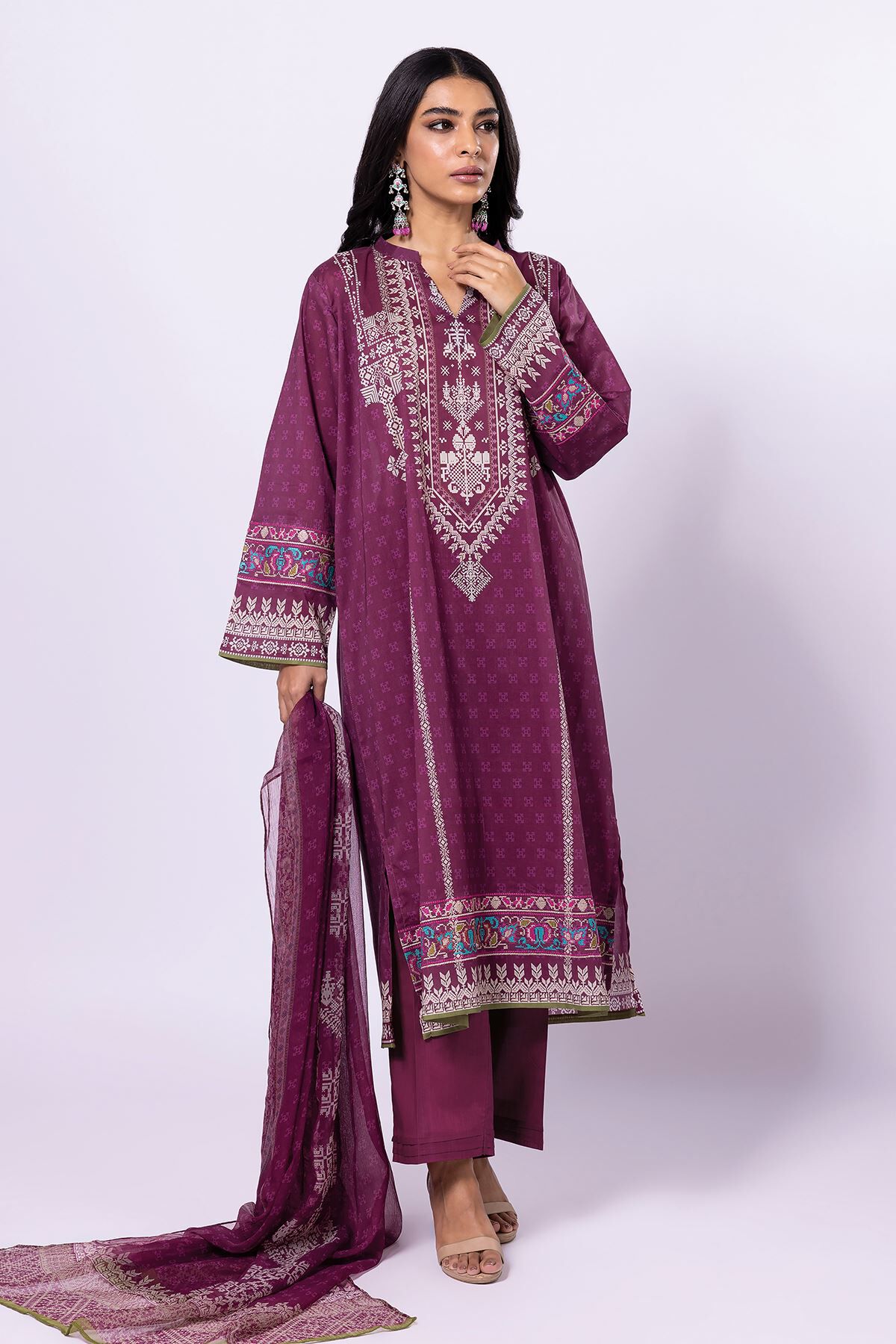 Khaadi on sale suit price