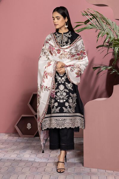 Dobby | Embroidered | Fabrics 3 Piece | AED 80.00