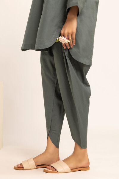 Tulip Shalwar, GREEN, hi-res