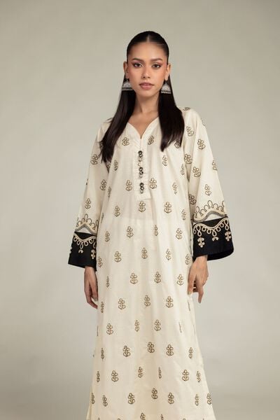 Embroidered | Cotton Dobby | Cotton Dobby Kurta | AED 200.00