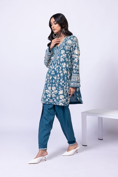 Embroidered | Viscose Oak Silk | Shalwar | AED 160.00