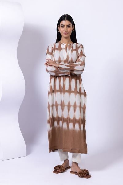 Printed | Ripple Crinkle | Kurta | AED 36.00
