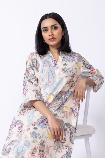 Printed | Cambric | Kurta | AED 80.00